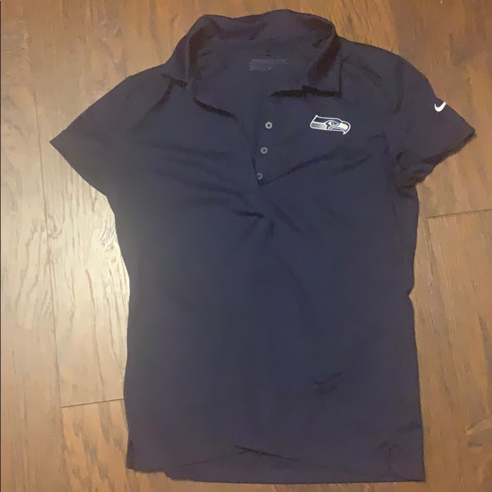 Nike women’s  Seahawks golf shirt